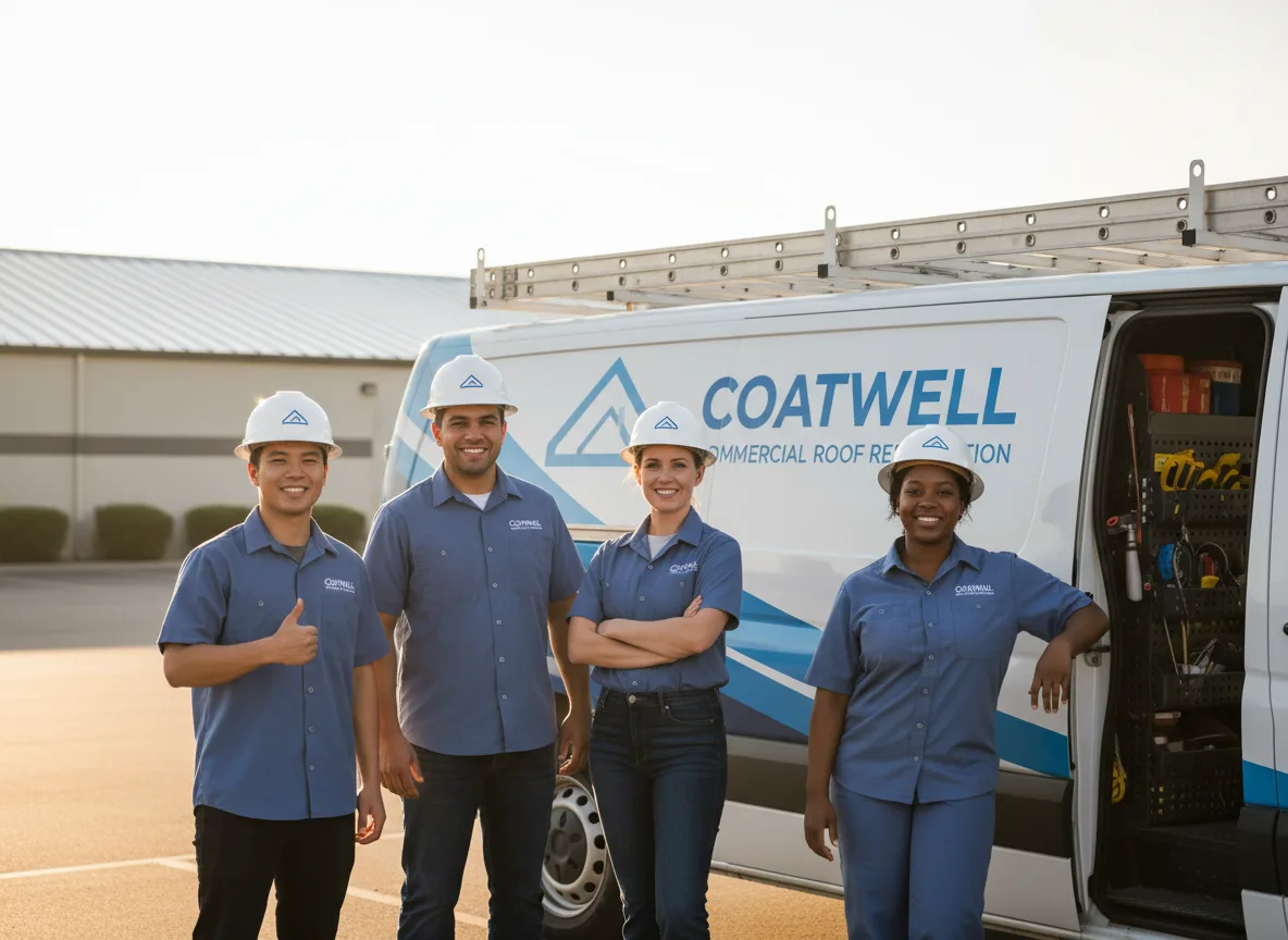 Commercial roof coating company in Glen Carbon, IL